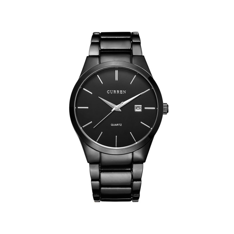 CURREN 8106 Analog Watch for Men – Black