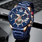 CURREN 8395 Luxury Brand Watch for Men – Blue