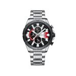 CURREN 8401 Stainless Steel Wrist Watch for Men – Silver & Black