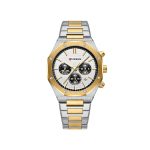 CURREN 8440 Authentic Stainless steel Chronograph watch for Men’s - Silver Gold