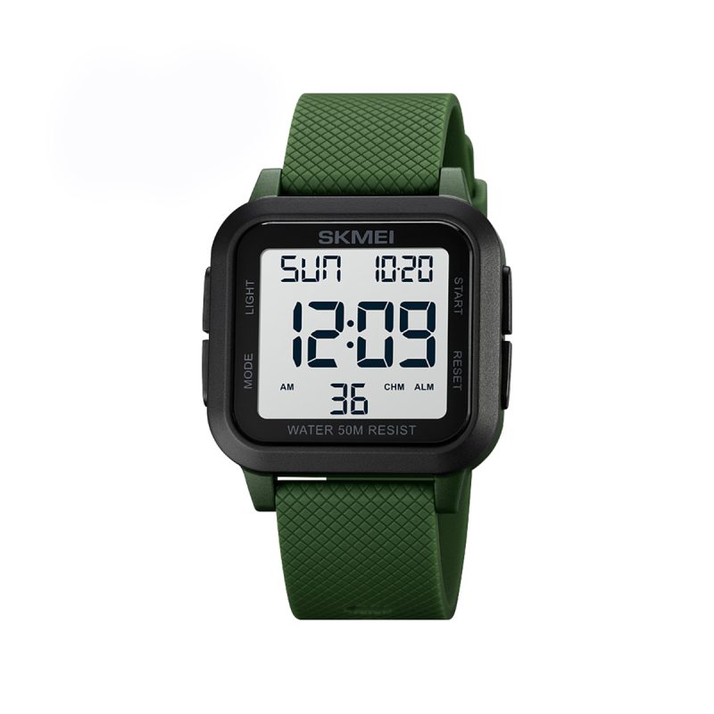 SKMEI 1894 Digital Waterproof movement Men's Watch - Green