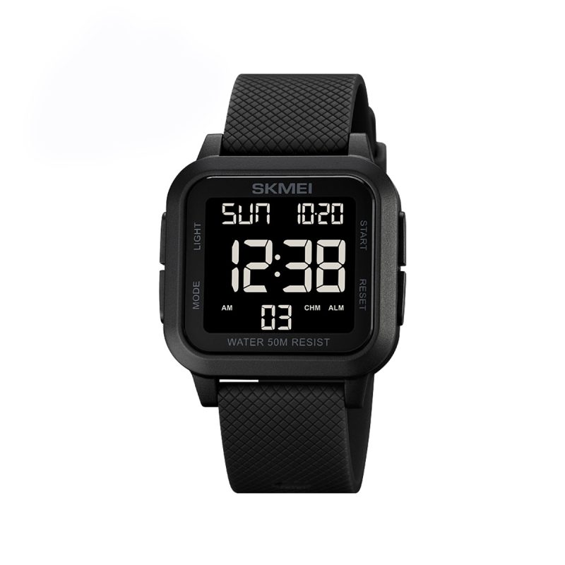 SKMEI 1894 Waterproof Digital movement Men's Watch - Black