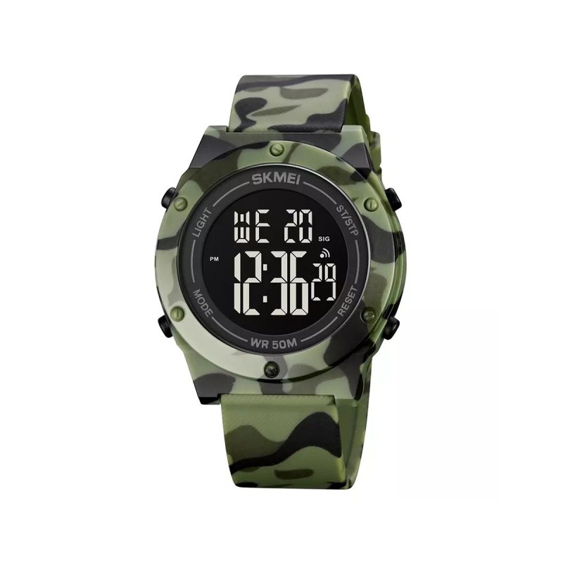 Skmei 1772 Military Digital Waterproof Men’s Watch - Green