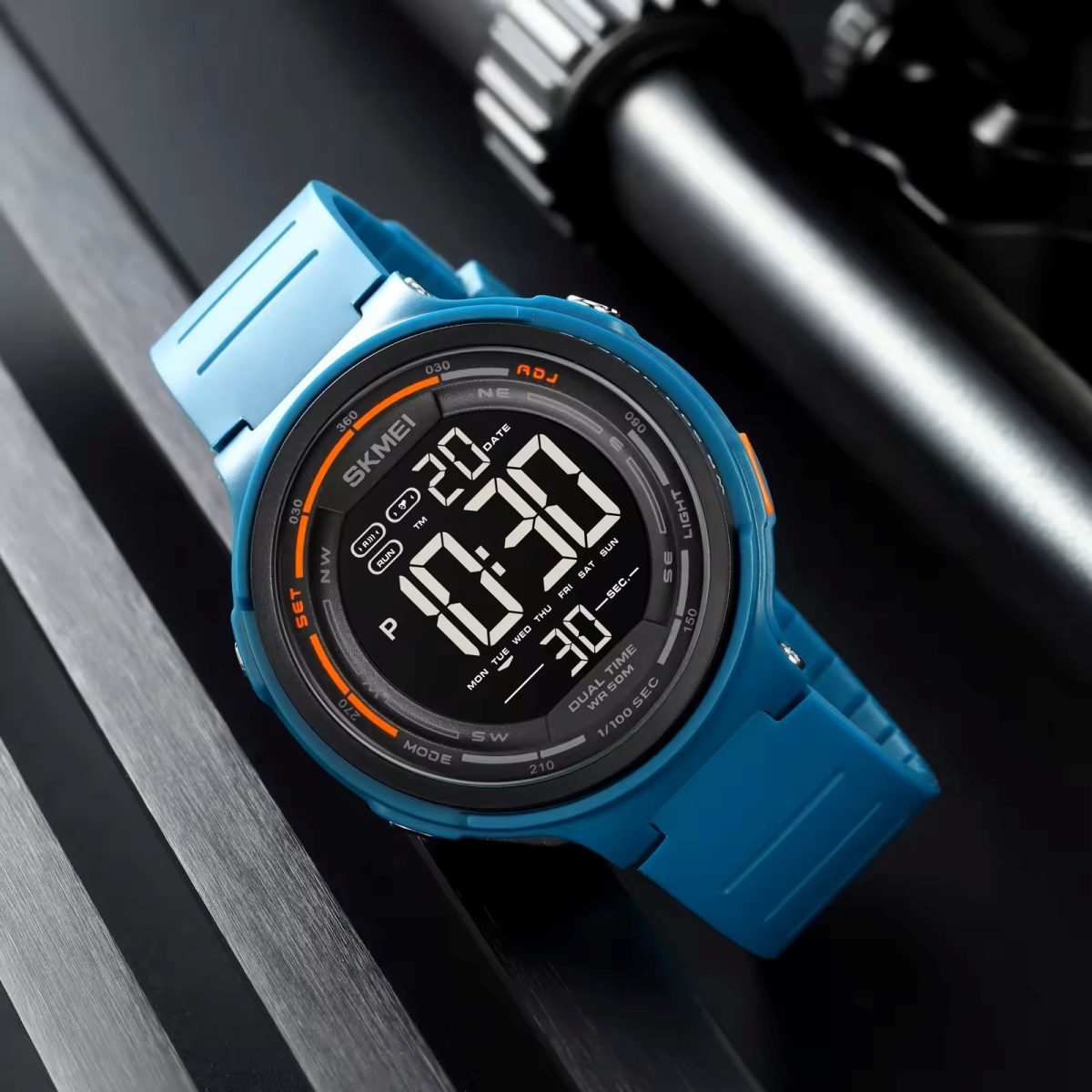 SKMEI 1841 Digital Waterproof Men's Watch-Blue