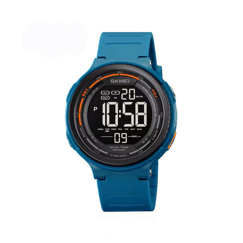 SKMEI 1841 Digital Waterproof Men's Watch-Blue