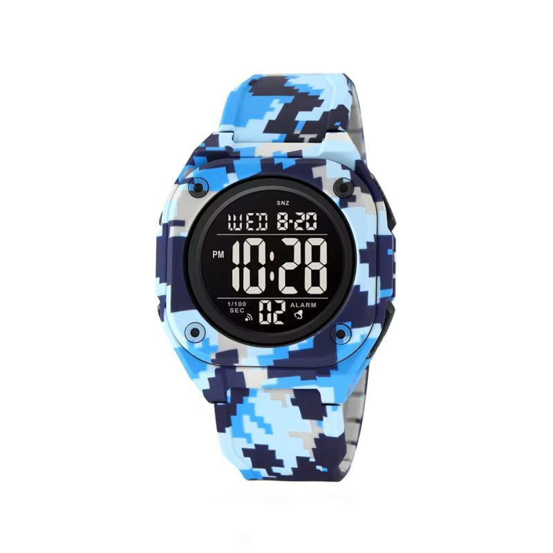 SKMEI 2160 Air Force Camo Sports Electronic Watch