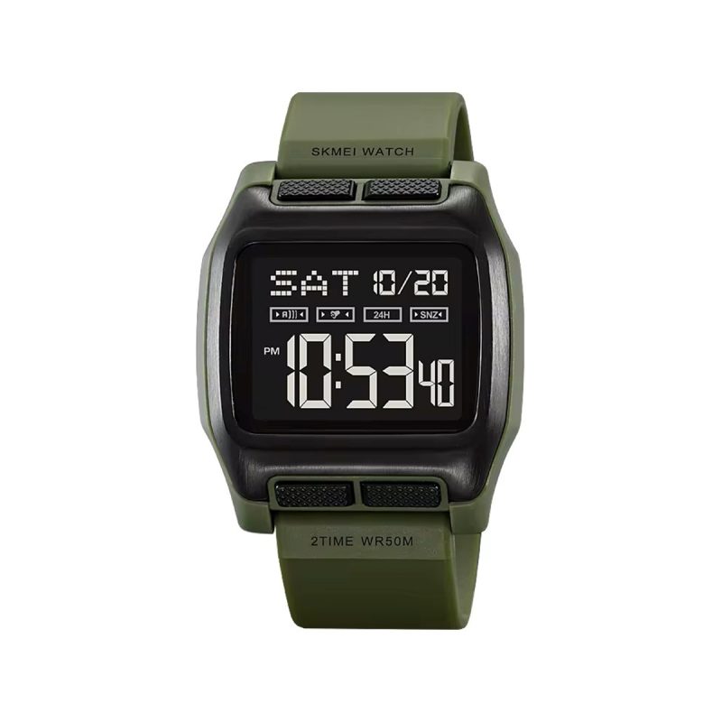 SKMEI 2193 Waterproof Digital Watch For Mens-Green