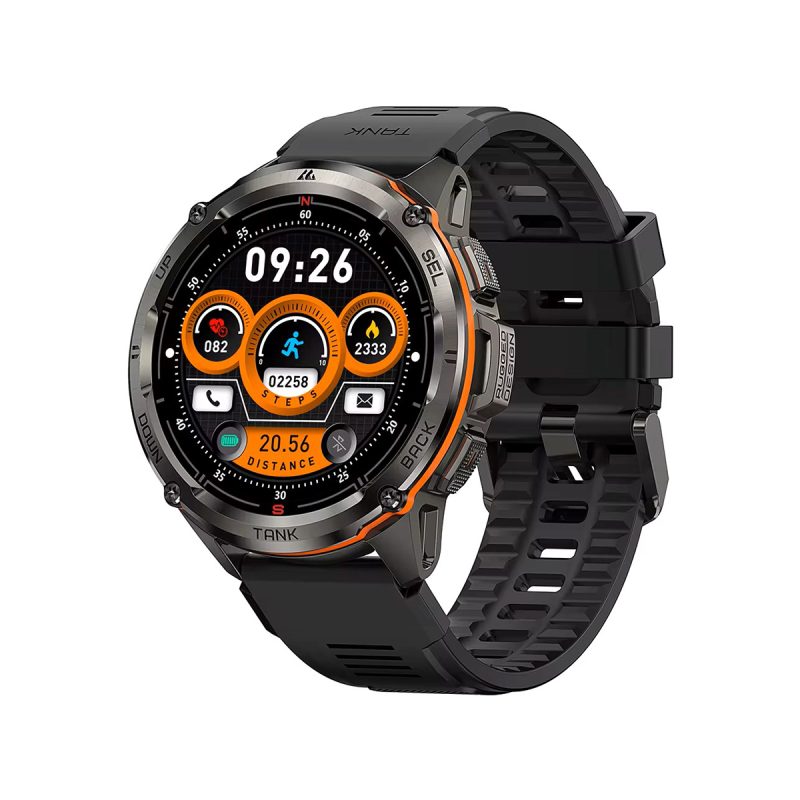 KOSPET TANK T3 Calling Rugged Smartwatch - Black