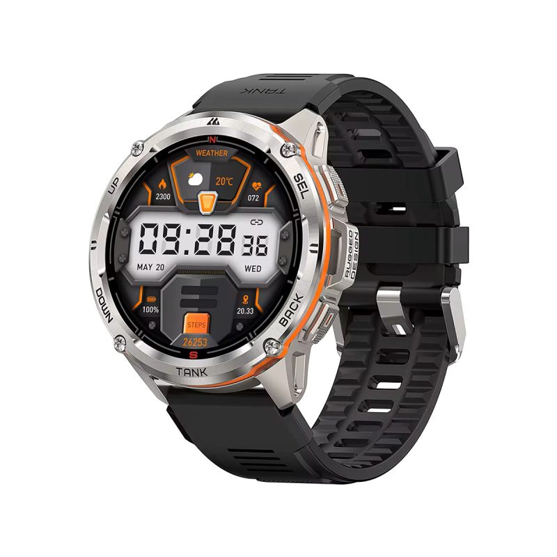 KOSPET TANK T3 Calling Rugged Smartwatch - Silver