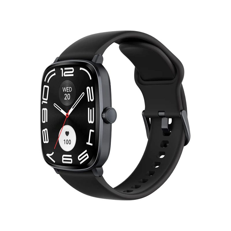 Haylou RS5 AMOLED Display BT Calling Smartwatch-Black