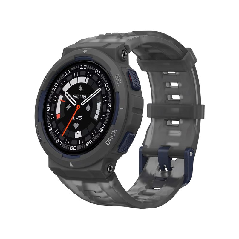 Amazfit Active Edge Rugged TFT Display Smartwatch-Midnight Pulse