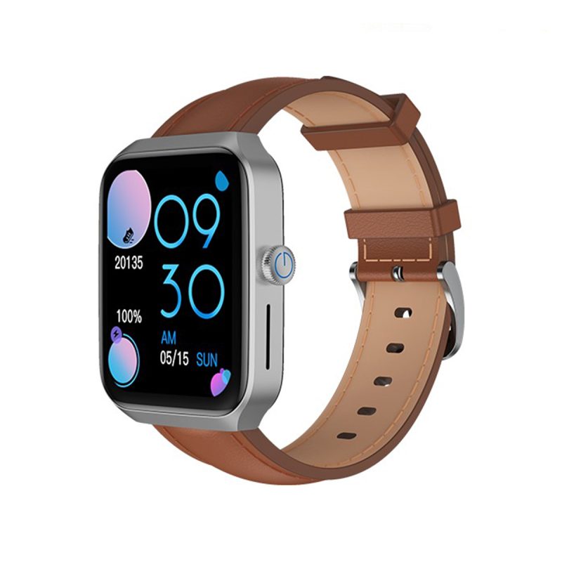 G-TiDE S1 Lite Bluetooth Calling Smartwatch-Brown