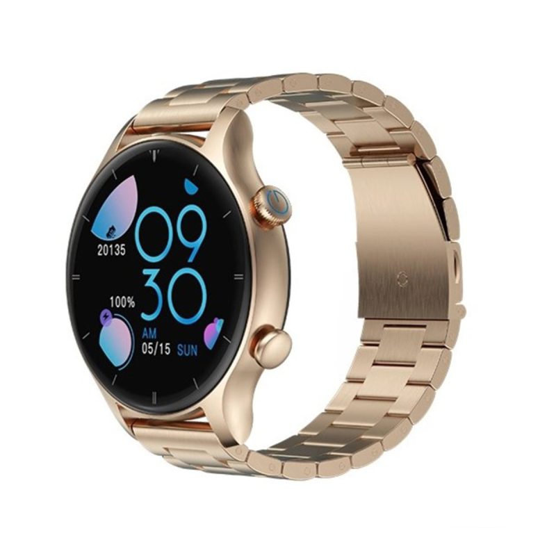 G-Tide R1 SpO2 Bluetooth Calling Smart Watch-GoldMan