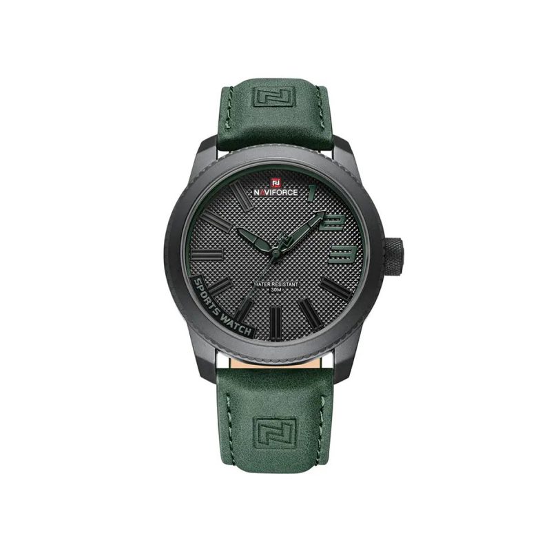 NAVIFORCE 9202 Quartz Men's Casual Analog Watch-Green