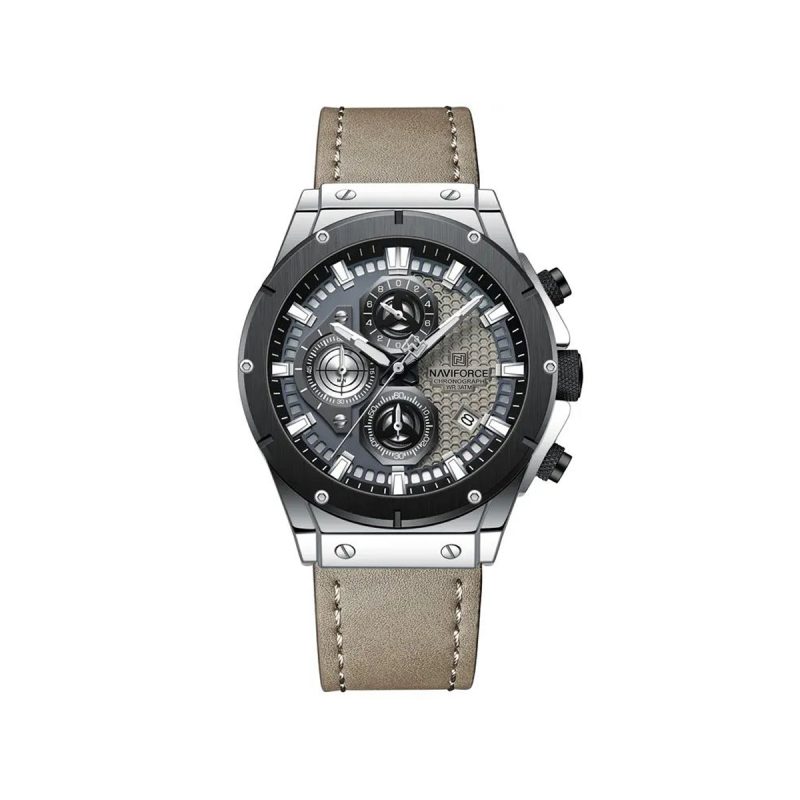 Naviforce 8027 Chronograph Novice Edition Men’s Watch-Gray