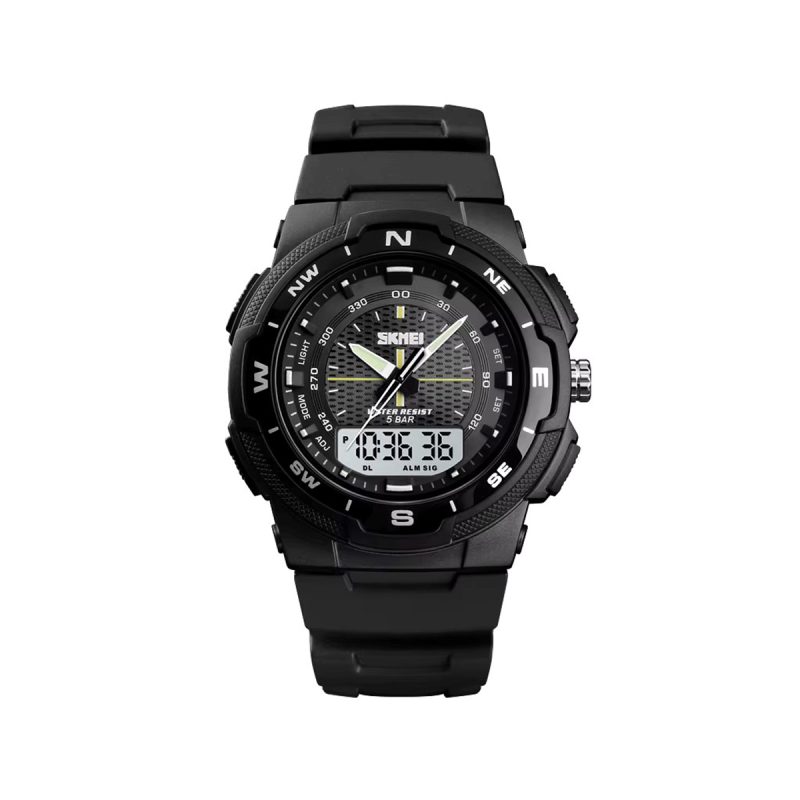 SKMEI 1454 Dual Time Display Sports Watch