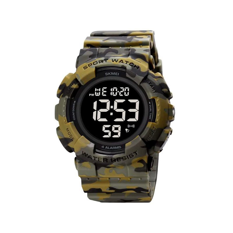 SKMEI 2081 Waterproof Sports Men's Watch-Camouflage