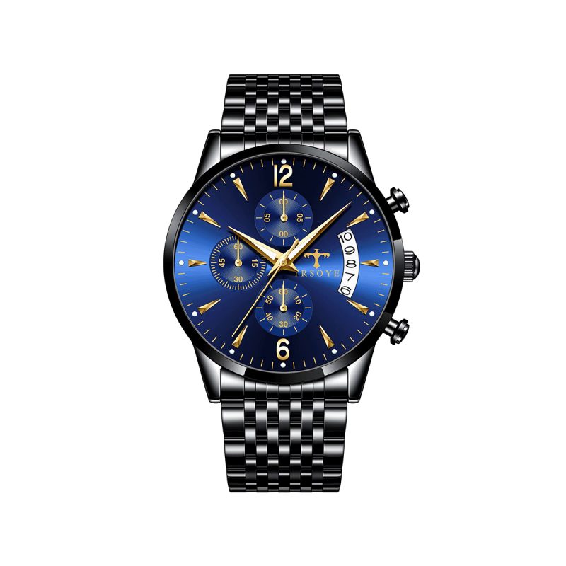 TRSOYE 618 Chronograph Fashion Watch For Men-Blue