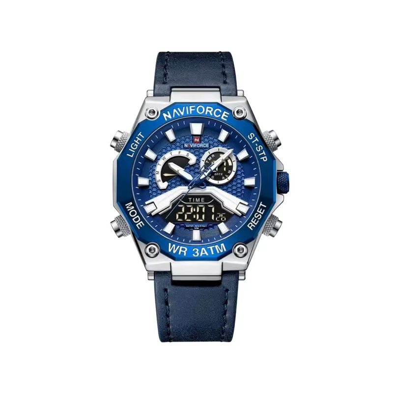 NAVIFORCE 9220 Luminous Display Watch for Men-Blue