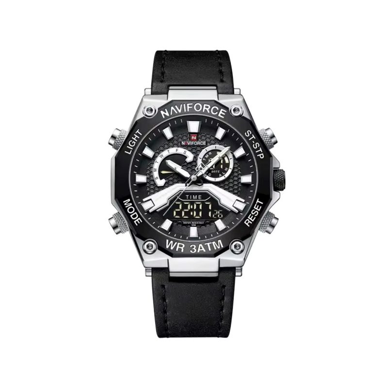 NAVIFORCE 9220 Water Resist Watch for Men-Black