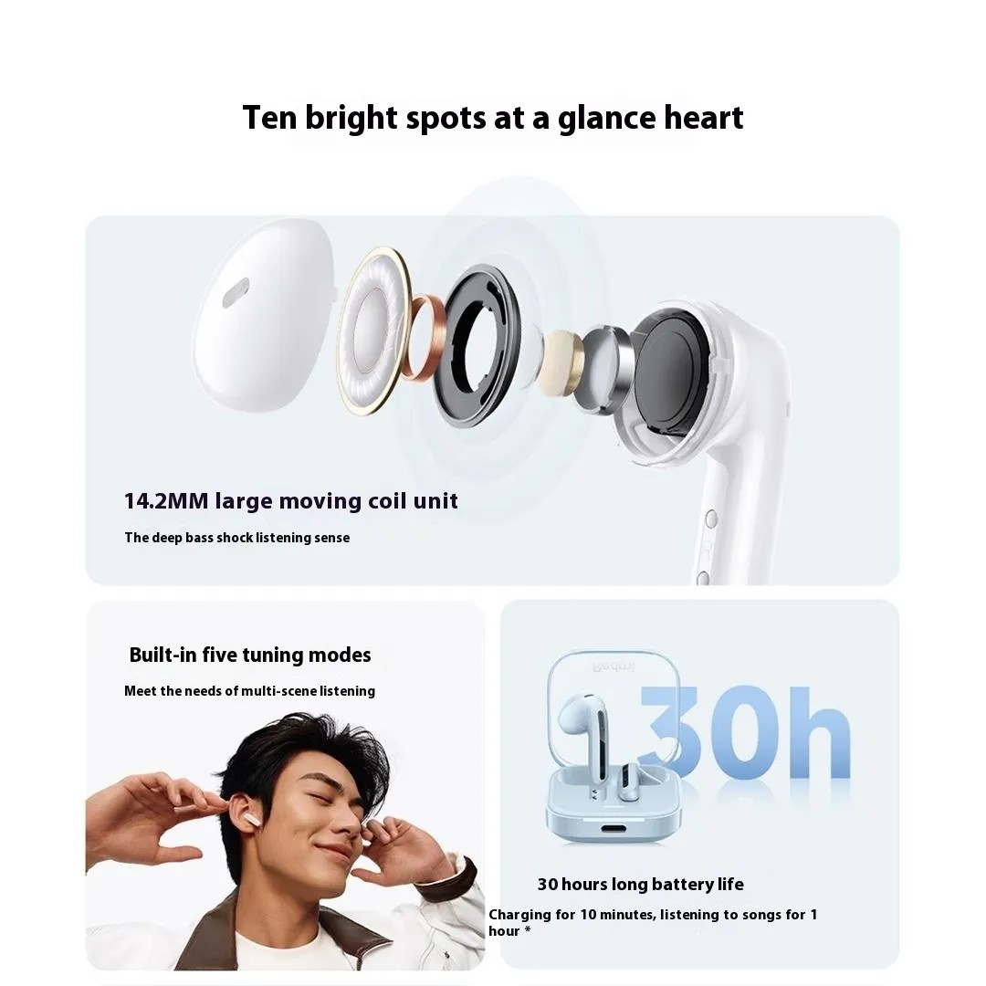 Xiaomi Redmi Buds 6 Active TWS Earbuds